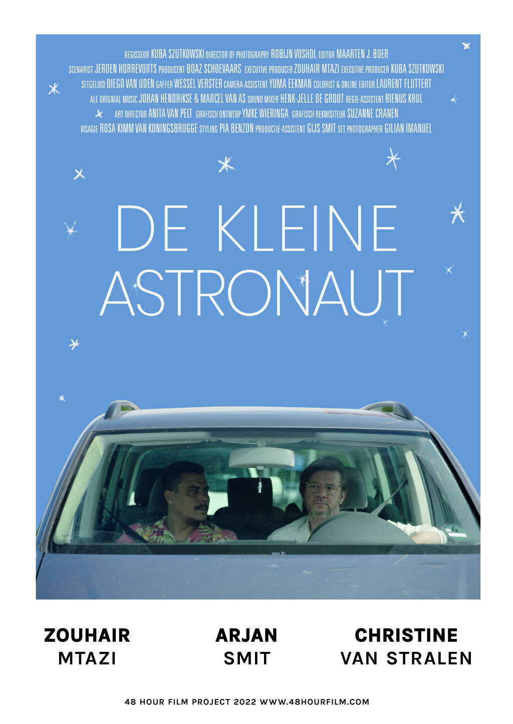 Filmposter for De Kleine Astronaut